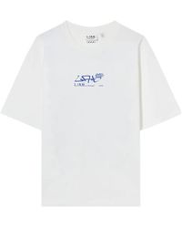 LAB C.O. OFF WHITE - X L/Ab Graffiti Diagonal T-Shirt - Lyst