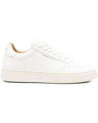 Crime London - Leather Lace-Up Sneakers - Lyst