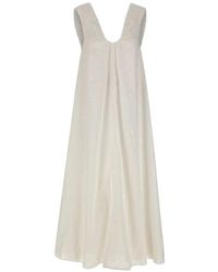 Faithfull the Brand - Broderie Midi Dress - Lyst