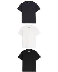 Jil Sander - Short-Sleeves T-Shirt (Set Of Three) - Lyst