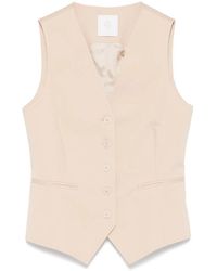 Eleventy - Gabardine Waistcoat - Lyst