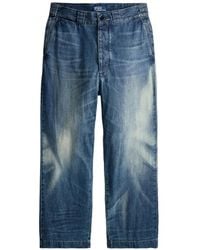 Polo Ralph Lauren - Faded Straight-Leg Jeans - Lyst