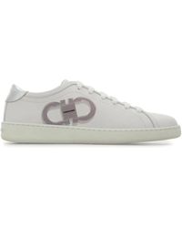 Ferragamo - Double Gancini Sneakers - Lyst