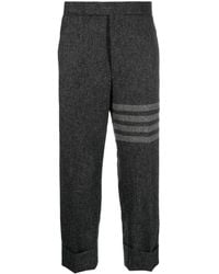 Thom Browne - Pantalones de tiro caído - Lyst
