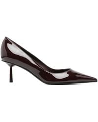 Le Silla - 60Mm Pointed-Toe Leather Pumps - Lyst