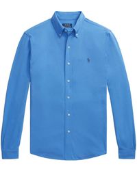 Polo Ralph Lauren - Overhemd Met Borduurwerk - Lyst