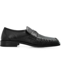DIESEL - D Amber Leather Loafers - Lyst