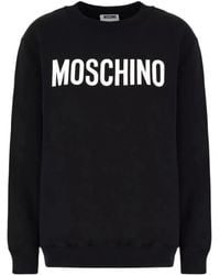 Moschino - Logo-Print Sweatshirt - Lyst