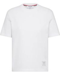 Thom Browne - Classic Pique 4-Bar T-Shirt - Lyst