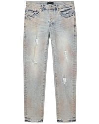 Purple Brand - P001 Mud Distressed Jeans - Lyst