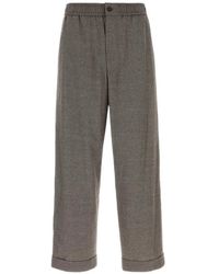 Giorgio Armani - Melange-Effect Track Pants - Lyst