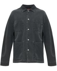 DIESEL - D-Stack-U Patch-Detail Jacket - Lyst