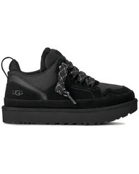 UGG - Lowmel Logo-Patch Low-Top Sneakers - Lyst