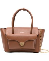 Coccinelle - Flap-Pocket Chain Shoulder Bag - Lyst