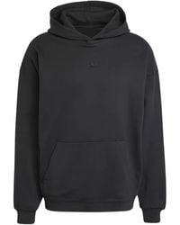 adidas - Felpa Con Logo Trefoil E Cappuccio - Lyst