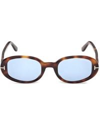 Tom Ford - Oval-Frame Sunglasses - Lyst