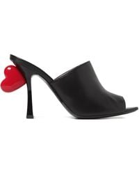 Moschino - Heart-Detail High- Heel Sandals - Lyst