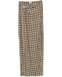 Nanushka - Tozi Gathered Maxi Skirt - Lyst