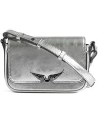 Zadig & Voltaire - Le Zazi Winged Cross Body Bag - Lyst