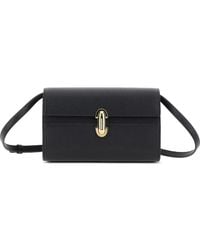 SAVETTE - Mini Symmetry Leather Crossbody Bag - Lyst