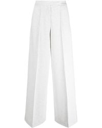 Dorothee Schumacher - Pressed-crease Concealed-fastening Tailored Trousers - Lyst
