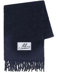 Marni - Sjaal Met Logopatch - Lyst