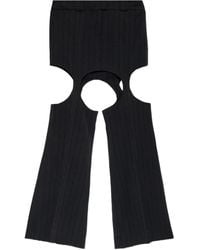 AVAVAV - Cut-Out Ribbed Skirt - Lyst