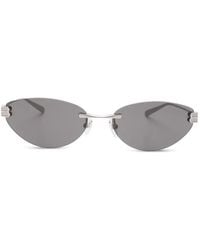 Balenciaga - Oval-Frame Sunglasses - Lyst