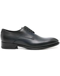 Doucal's - Leather Lace-Up Derby Shoes - Lyst