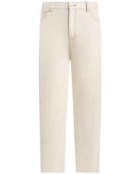 Manière De Voir - Dn001 Tapered Fit Jeans - Lyst