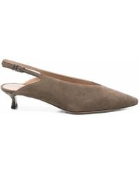 Casadei - Pointed-Toe Slingback Pumps - Lyst