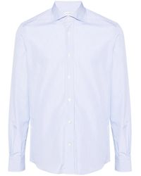 Mazzarelli - Gestreiftes Hemd - Lyst