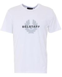 Belstaff - Surface T-Shirt Met Logoprint - Lyst