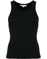 Vince - Ribbed-knit Sleeveless Tank Top - Lyst