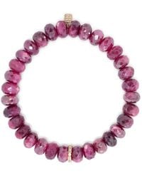 Sydney Evan - 14Kt Diamond And Moonstone Bracelet - Lyst