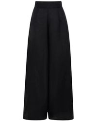 CAYET - Mafalda Wide-Leg Trousers - Lyst