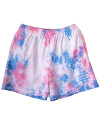 Eric Emanuel - Tie-Dye Mesh Shorts - Lyst