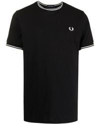 Fred Perry - Twin Tipped T-Shirt - Lyst