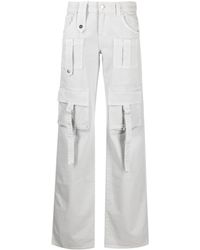 Blumarine - Straight-leg Cargo Jeans - Lyst