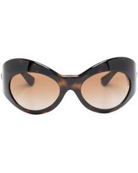 Versace - Medusa Shield-frame Sunglasses - Lyst