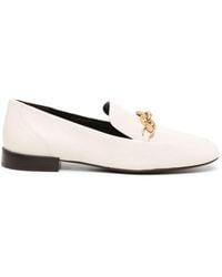 Tory Burch - Jessa Leather Loafers - Lyst