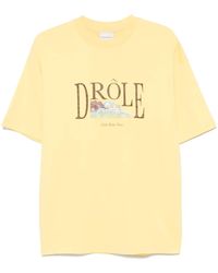 Drole de Monsieur - Le T-shirt Tennis Court Tシャツ - Lyst