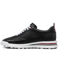 Thom Browne - Baskets En Cuir À Lacets - Lyst