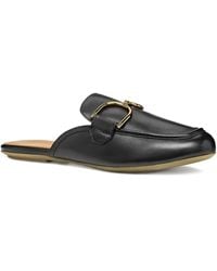 Geox - Leather Flat Pumps - Lyst