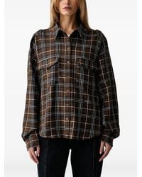 Gestuz - Gzaleya Check-Print Shirt - Lyst