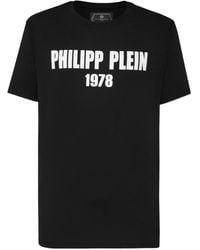 Philipp Plein - 1978 Logo-Print T-Shirt - Lyst