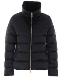 Moorer - Gesteppte Argentea Jacke Mit Stehkragen - Lyst
