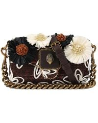 Kurt Geiger - Mini Pimlico Flower-Appliqué Shoulder Bag - Lyst