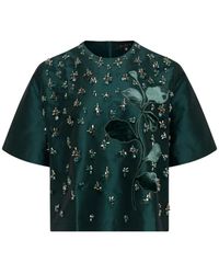 Biyan - Beaded Floral-Applique Top - Lyst