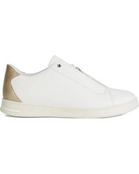 Geox - Jaysen Leather Lace-Up Sneakers - Lyst